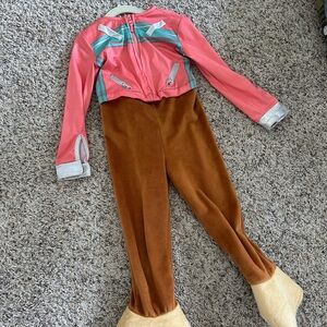 Paw Patrol Pink and Brown Jumpsuit Costume